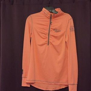 Harley-Davidson half-zip.